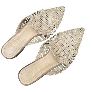 Ccocci | Taupe | Woven | Mules